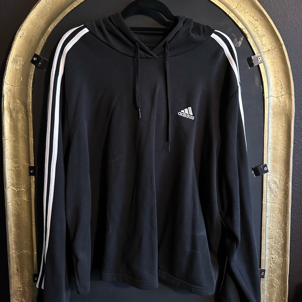 Adidas Cropped Hoodie